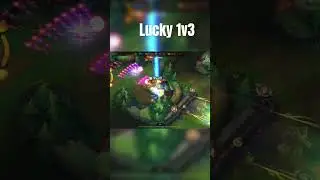 Miss Fortuna lucky 1v3 #wildrift #wildriftadc
