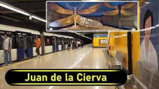 Metro Station Juan de la Cierva - Madrid 🇪🇸 - Walkthrough 🚶