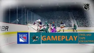 NHL 25 - San Jose Sharks Vs New York Rangers | TTC 10-26-2024