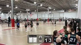 ✅ WindyCityAces15Spades vs Pipeline15: Set 2 (1/10/25)