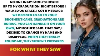 My Family Ignored My Graduation Day on Purpose, So I Changed My Name and Vanished Forever