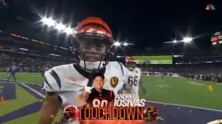 Burrow Hits Iosivas For A Bengals TD - BENGALS vs RAVENS - 2025-26 NFL SEASON WEEK 13