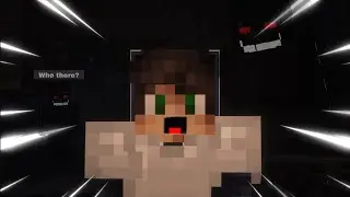 តើនរណាគេនៅទីនោះ!?😬 | Who There? #minecraft #horro