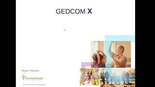 GEDCOM X - RootsTech 2014