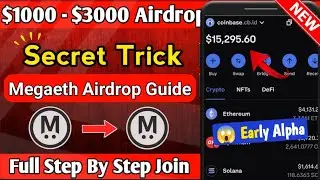 Megaeth - NEW BIGGEST AIRDROP 2025 | $1000 - $3000 FREE EARNING | Step By Step Guide