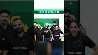 NEET 2X RESULTS 🔥 #shorts #pw #neet #result # #phonk  #ytshorts #viral #neetresult #physicswallah