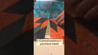 Easy Beginner Denim Hunter Star ⭐️ Quilt Block Tutorial