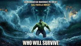 ⚡ HULK vs OCEAN MONSTER &ndash; FINAL DOOM BATTLE! @DesiHulkAi96  #hulk #oceanmonster @Kukukart  #Action 