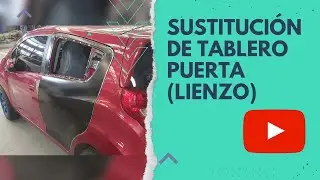 como cambiar el panel exterior de la puerta de tu carro.