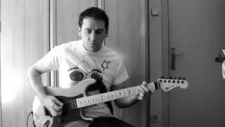 Underworld- Born Slippy (guitar cover) by Maxi!! Eventide Time Factor Delay!!