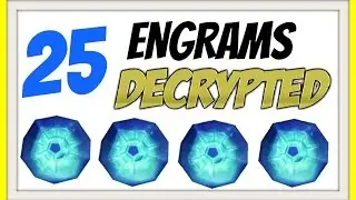 Destiny Twenty Five Rare Engrams Decrypted