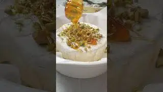 SUPER EASY Baked Brie Drenched in Hot Honey & Pistachio