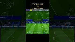 WoW FIFA 23 PPSSPP MOD VS FIFA 16 PPSSPP  Android🔥#shorts