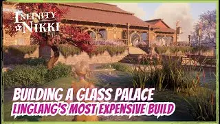 Construction: Flooded Glass Palace Build, My Most Expensive One Yet | Infinity Nikki (EU Code, PS5)