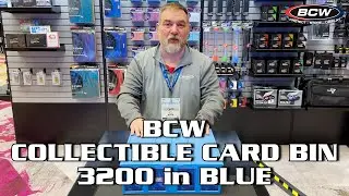 BCW Blue Card Bin 3200 - GAMA Expo 2023