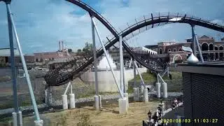 Hershey Park Candymonium Roller Coaster POV Glasses Back Seat August 2020