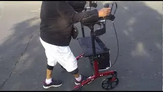 OasisSpace Fashion Armrest Walker   Rollator Walker with Seat Review, Well Built Walker that Assembl
