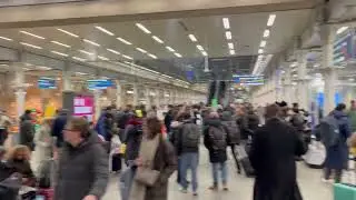 #train# St Pancras station#uk#lifeisbutadream 
