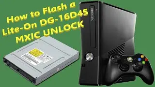 How to Flash an Xbox 360 Slim DG 16D4S MXIC Drive using a TX Switch or Probe