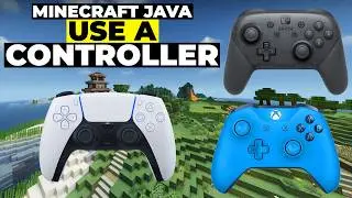 Как играть в Minecraft Java с помощью контроллера в 2025 году