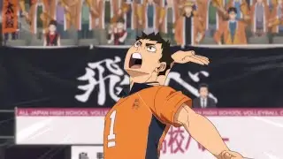 Sawamura Daichi's Back Attack | Rare Highlight