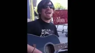 I miss you (in front of staples)