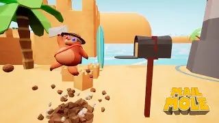 Песчаный замок Mail Mole # 2