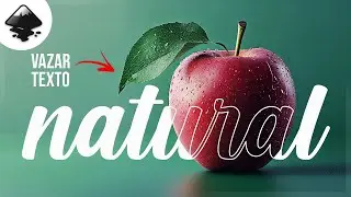 Tutorial de INKSCAPE: Texto vazado sobre imagem
