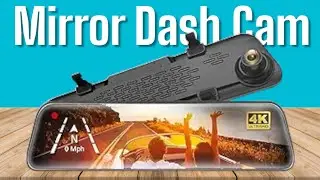 Best Mirror Dash Cam (2025) - WOLFBOX G840S 12