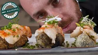 Punky Food  con Asier Ponce - Croqueta Nigiri de txipis y langostino