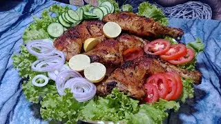 Easy And Tasty Chicken Tikka Recipe At Home By [Kitchen With Aailah]#chicken #tikka #recipe #viral