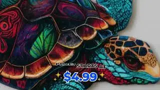 Unlock the Secrets of the Turtle Wooden Jigsaw Puzzle | Assemble the Underwater Marvel