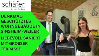 VERKAUF: DENKMALGESCH&Uuml;TZTES WOHNGEB&Auml;UDE IN SINSHEIM-WEILER | sch&auml;fer Immobilien Eppingen