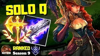 CONQUEROR MISS FORTUNE IN SOLO Q - League of Legends (Season 9)