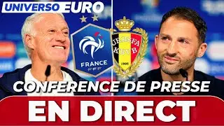 KOUNDÉ, DESCHAMPS & TEDESCO CONFERENCE DE PRESSE en direct | FRANCE 1 - BELGIQUE 0 | LIVE EURO 2024