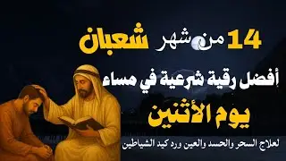 أفضل رقية شرعية في مساء يوم الأثنين - 14من شهر شعبان لعلاج الحسد والسحر والعين وتحصين البيت والأولاد