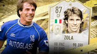 87 Mid Icon ZOLA PLAYER REVIEW! FIFA 22