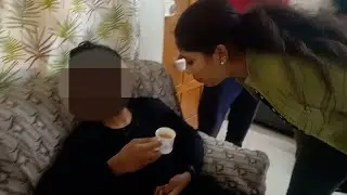 SHE SPIT IN MY COFFEE.