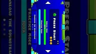 Geometry dash Subzero Press Start