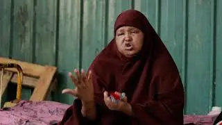 Hooyo Shamso Muuse, oo ah, hooyo Sokor Dhiigkar qabta Burana kaga taallo xubnaha taranka