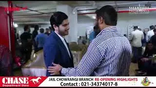 Chase department store branch re-opening highlights