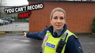 Garda Claims Filming Is Illegal Outside Irish Station