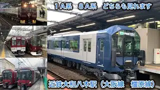 ［新型１Ａ系　８Ａ系の両方見れます］近鉄大和八木駅