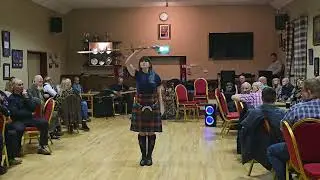 Louise 1st display Burns Night Fintona 