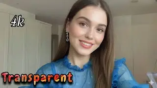 [4K USA] Transparent Ruby Fashion Haul Try-On Haul #1