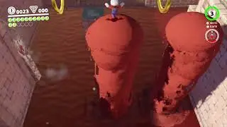 Super Mario Odyssey Online dark side in 2:52:30 3p Player 3
