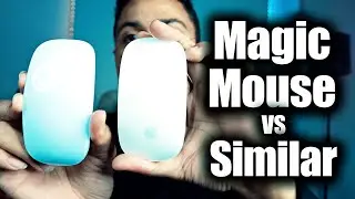 Testando o Magic Mouse da Apple e comparando com um mouse similar