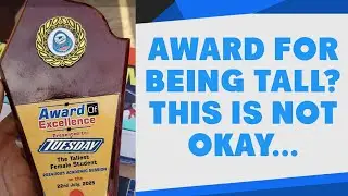 She Got An Award For Being Tall! Why This Is a Problem In Our Schools.