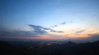 2012.08.03 - Box Springs Sunset, Timelapse