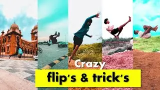 The best flip&rsquo;s on ground🔥/ crazy flip's &  tricks// hyperhook aashish